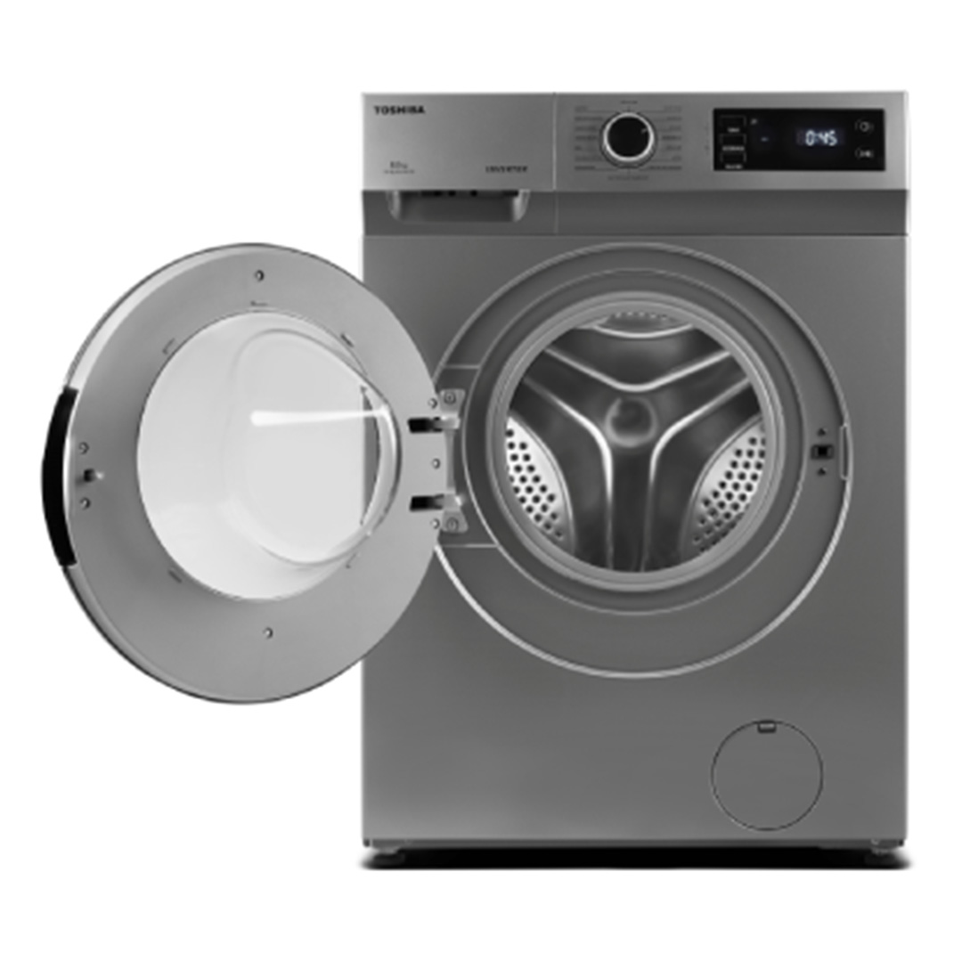TOSHIBA 8/5KG Real Inverter Front Load Washer Dryer TWDBK90S2M / 1