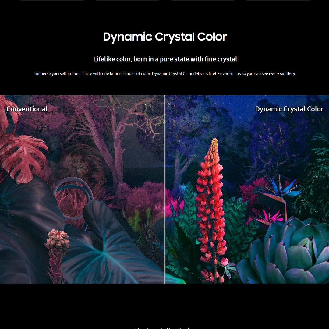 SAMSUNG 65" 4K UHD Smart TV UA65CU8000KXXM | AirSlim | Smart Hub | Web Browser | SmartThings | Smart TV with 2 Year Warranty