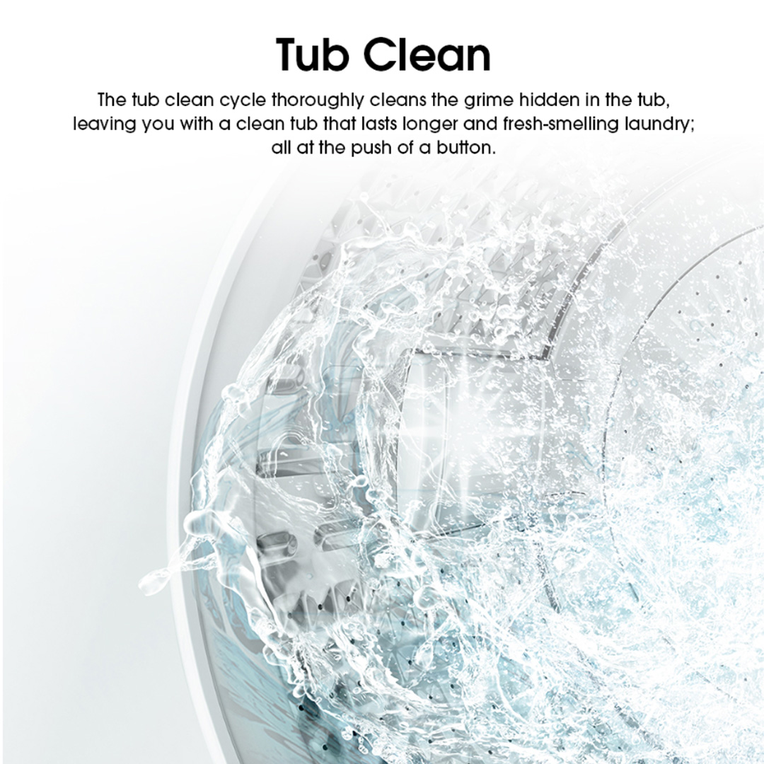 HISENSE 10.5KG Top Load DD Inverter Washing Machine WT5J1013DT | Tub Clean | Delay End | Memory Function | Soak Function | Powerful Waterfall | Mega Capacity | Bubble Clean | Extra Soft | Double Magic Filter | Washing Machine with 2 Year Warranty