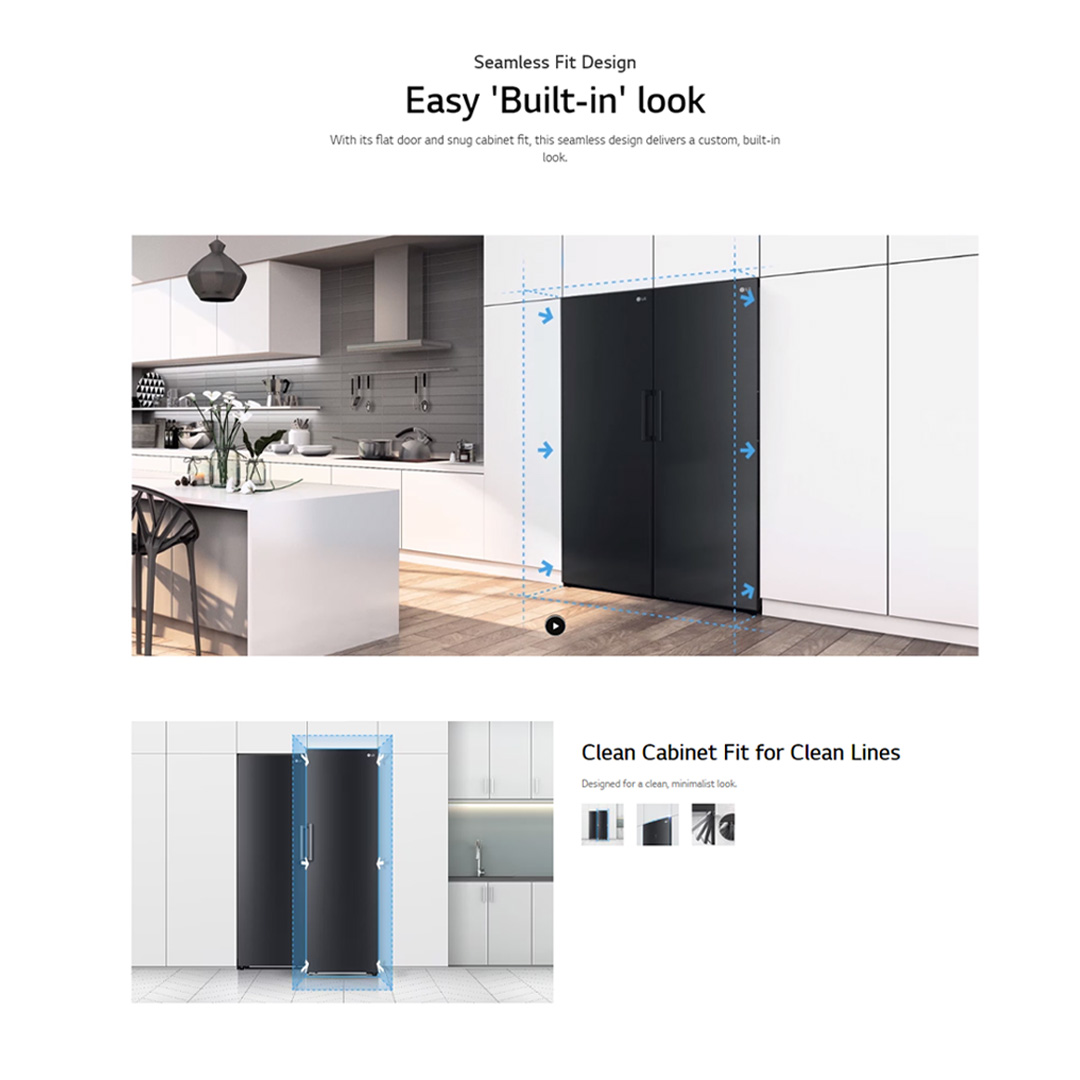 LG 384L Single Door Smart Inverter Refrigerator GC-B411FGPF | Door Cooling+™ | ThinQ (Wi-Fi) | Smart Diagnosis™ | Refrigerator With 1 Year Warranty