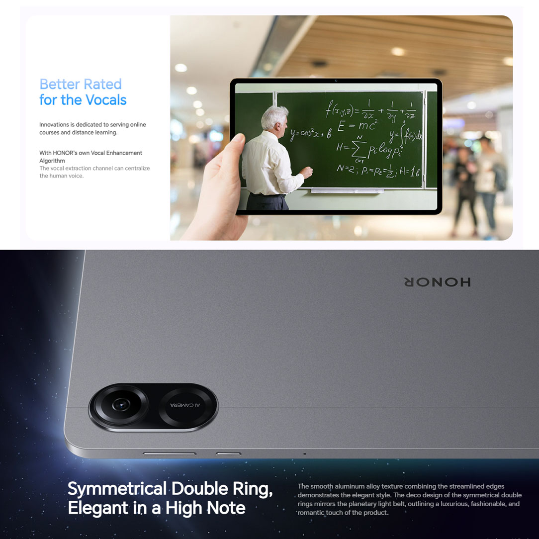 HONOR Pad X9 | 4GB+128GB | 11.5” Eye-Comfort Display | Qualcomm 6nm Snapdragon® 685 | Thin & Lightweight Body | 7250mAh Large battery | Tablet with 1 Year Warranty