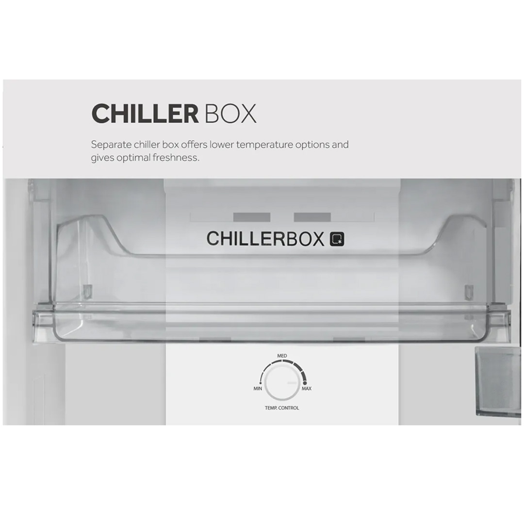 HAIER 258L 2 Doors Top Mount Refrigerator HRF-IV258H | Big Capacity | Elegant Black Design | Deo Fresh | Refrigerator with 2 Years Warranty