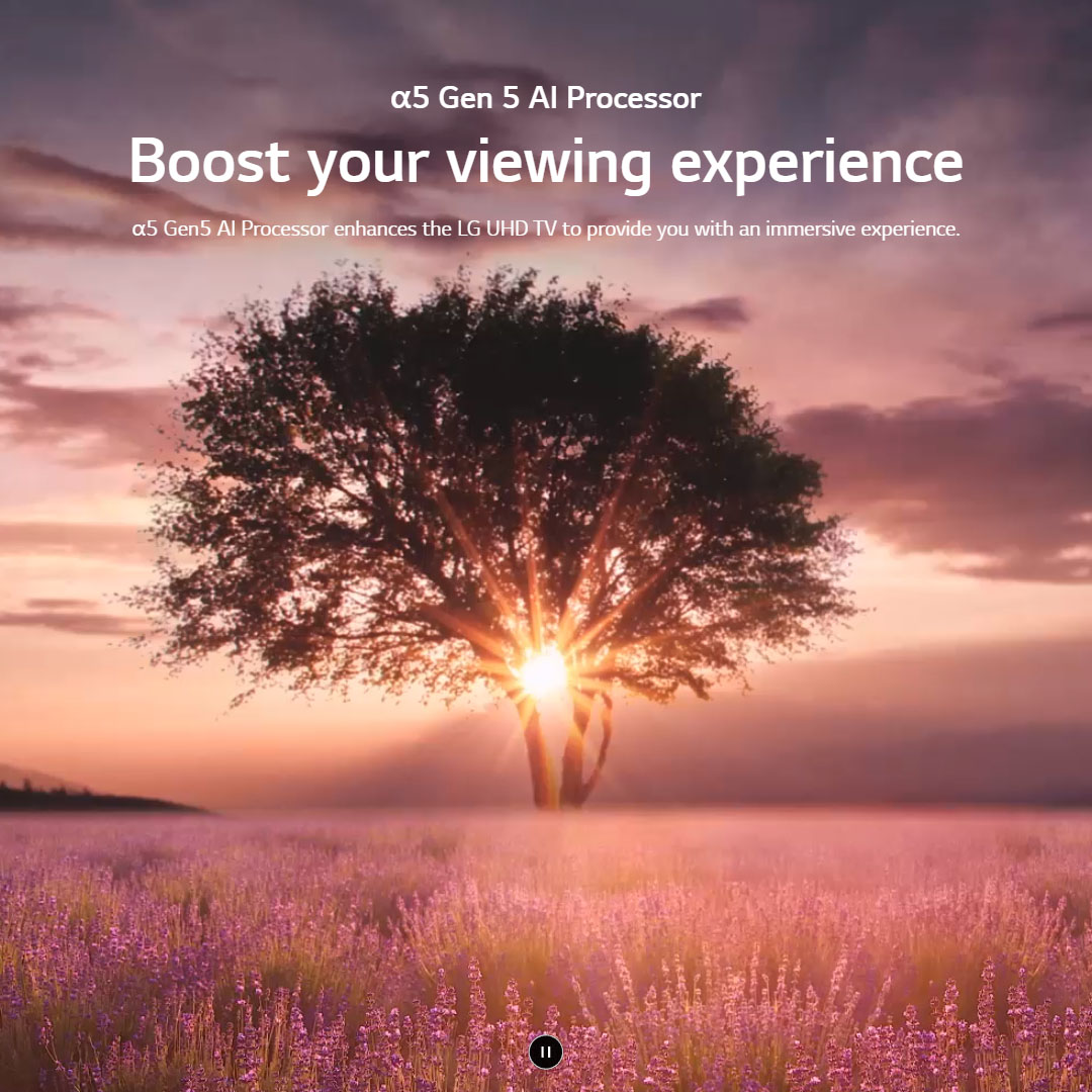 LG 60" 4K UHD Smart TV with AI ThinQ 60UQ8050PSB | AI Sound | Wi-Fi | Filmmaker Mode | Netflix | HDR | Smart TV with 2 Year Warranty