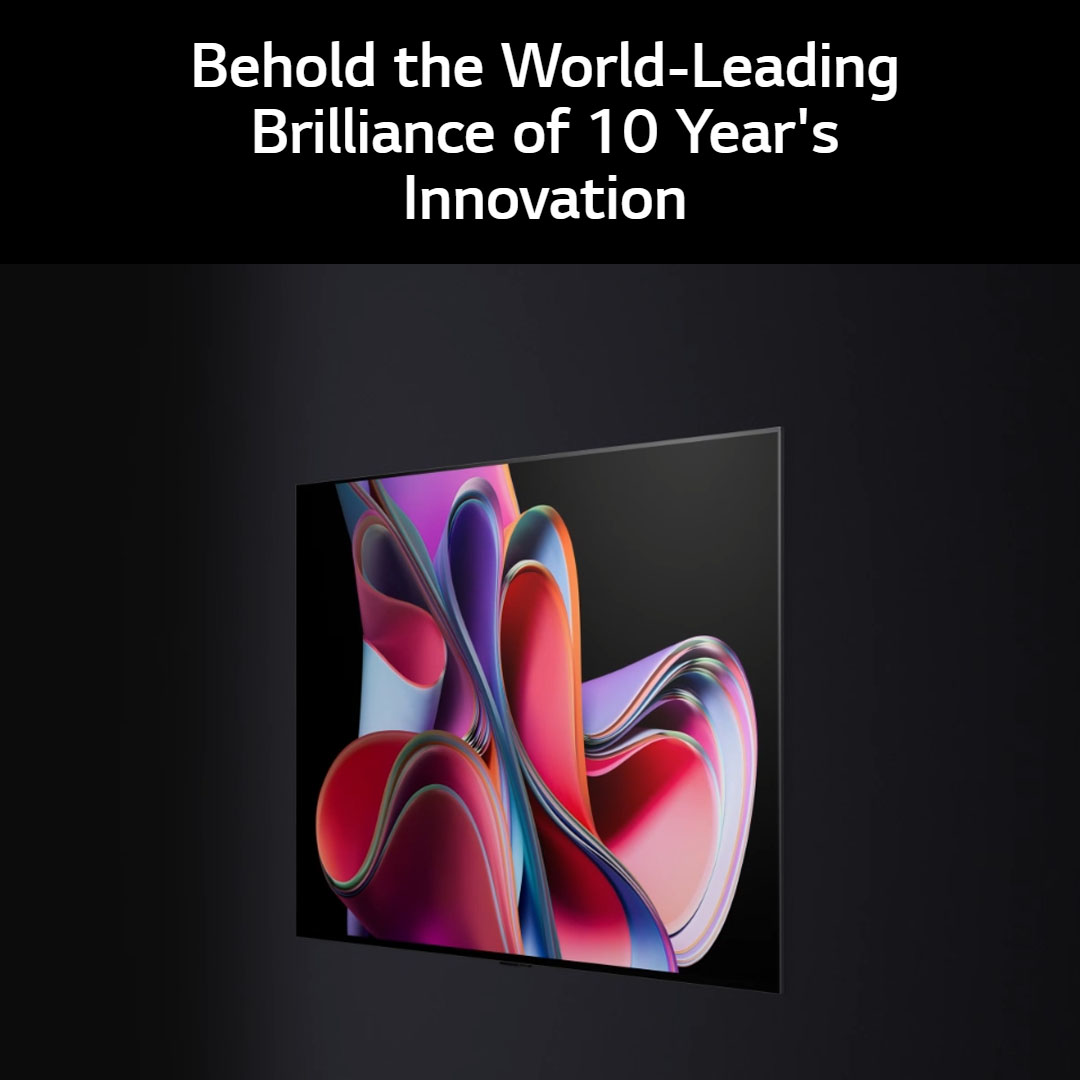 LG 77" 4K UHD Smart TV with AI ThinQ OLED77G3PSA | OLED Motion | webOS 23 | Bluetooth 5.0 | AI Picture Pro | Dolby Vision | Sound Mode Share | Smart TV with 2 Year Warranty