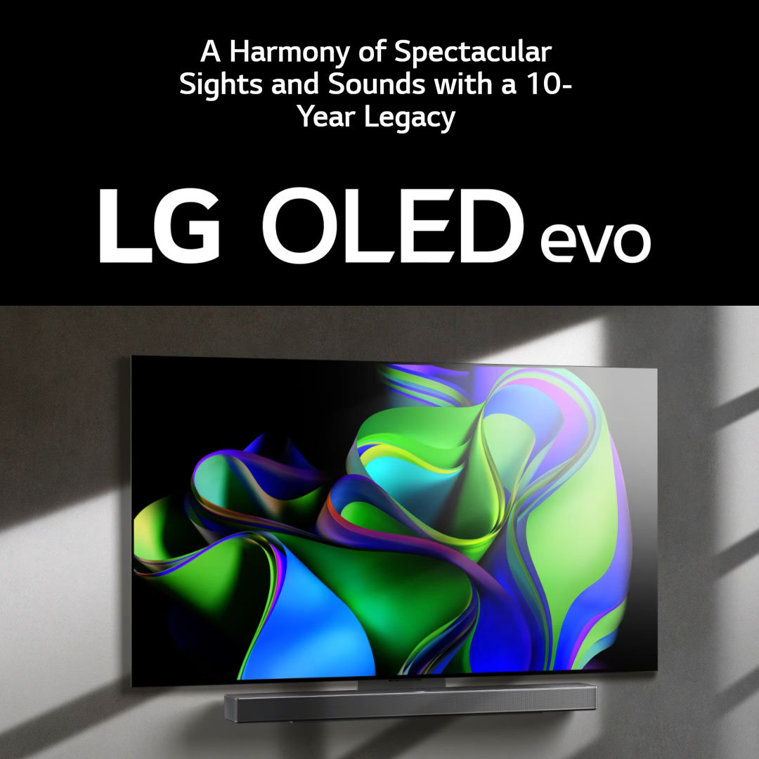 LG 83" 4K UHD Smart TV with AI ThinQ  OLED83C3PSA | α9 AI Processor 4K Gen6 | Bright, Bold Visuals of Brightness Booster | Ultra Slim Design for Minimalist Interiors | Hands-Free Voice Recognition | Smart TV with 2 Year Warranty