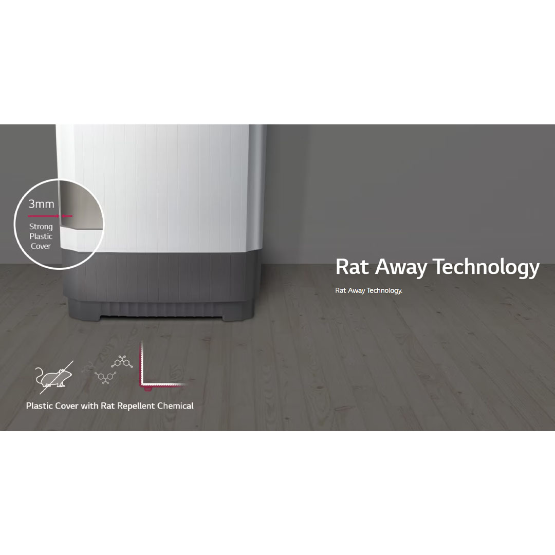 LG 9KG Semi-Auto Twin Tub with Roller Jet Pulsator Washing Machine WP-900G | Punch +3 | Wind Jet Spray | 3 Wash Program | Washing Machine with 1 Year Warranty