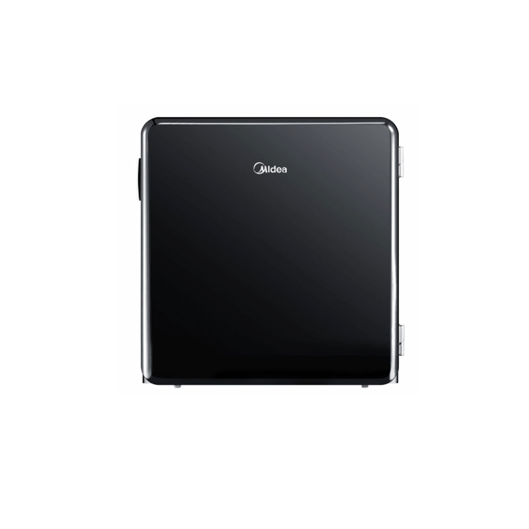 Midea 60L Mini Bar Refrigerator  MDRD88FGD30 |  Separate Chiller Compartment | R40 Large Rounded Cabinet Shell | Self-Closing Stainless Steel Side Singe | Refrigerator with 1 Year Warranty