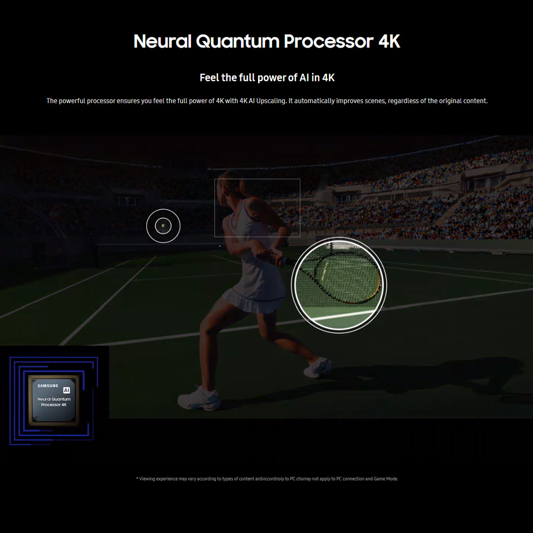 SAMSUNG 50" 4K UHD Smart NEO QLED TV QA50QN90CAKXXM | Anti Reflection | Dolby Atmos | Smart Hub | SmartThings | HDR | HDMI | Smart TV with 2 Year Warranty