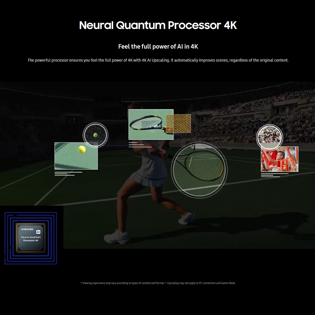 SAMSUNG 55" 4K UHD Smart NEO QLED TV QA55QN85CAKXXM | Dolby Atmos | Smart Hub | HDMI | USB | WiFi | HDR | Smart TV with 2 Year Warranty