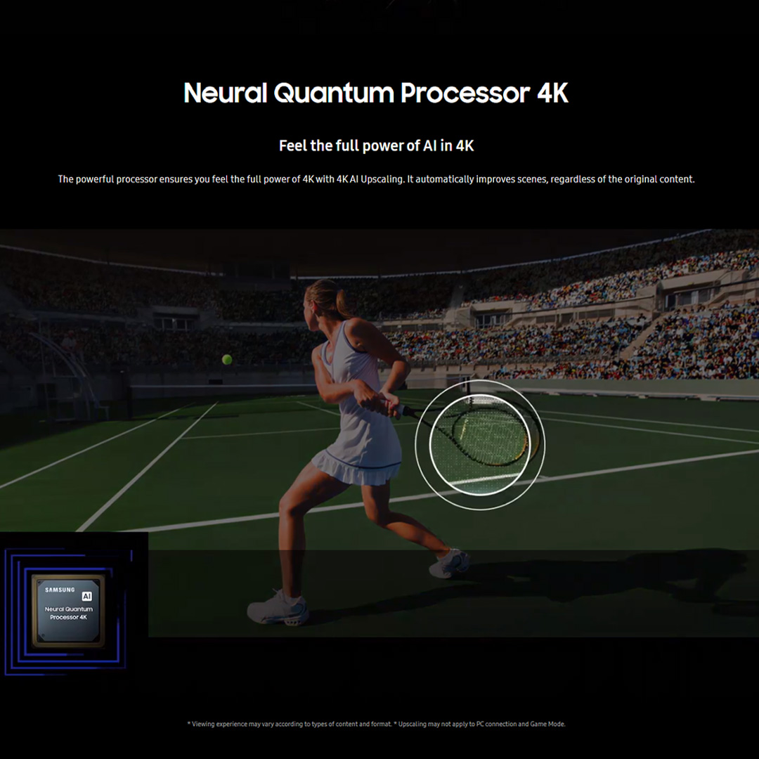 SAMSUNG 65" 4K UHD Smart NEO QLED TV QA65QN85CAKXXM | Tizen™ Smart TV | Dolby Atmos | Smart Hub | SmartThings | HDR | HDMI | Smart TV with 2 Year Warranty