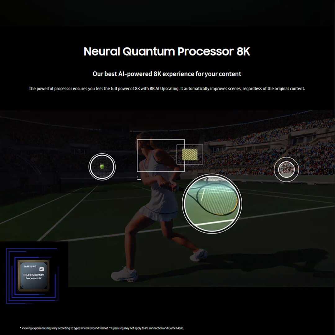 SAMSUNG 75" 8K UHD Smart QLED TV QA75QN800CKXXM | Anti Reflection | Dolby Atmos | Smart Hub | SmartThings | HDR | HDMI | Smart TV with 2 Year Warranty