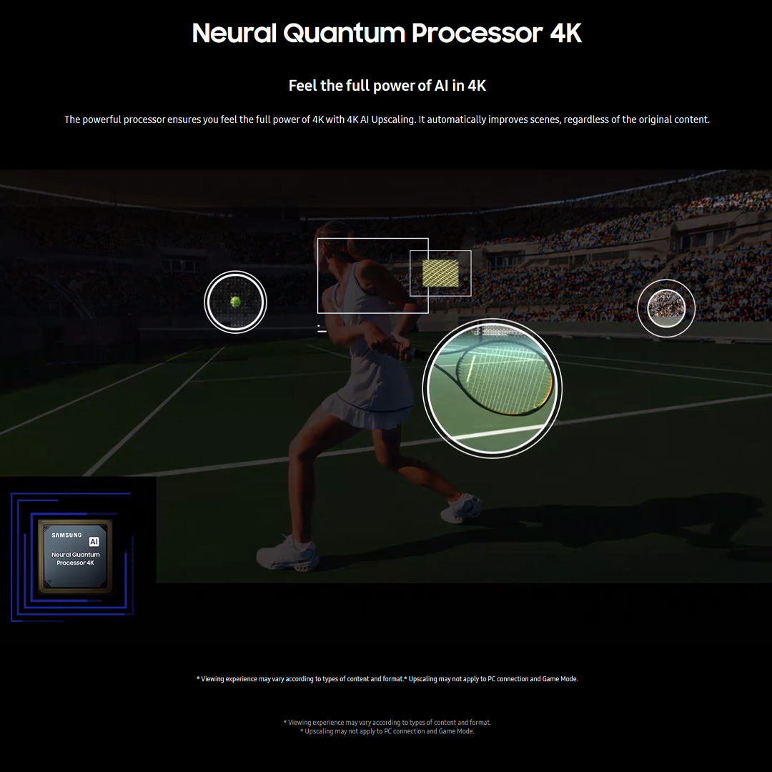 SAMSUNG 85" 4K UHD Smart QLED TV QA85Q80CAKXXM | Tizen™ Smart TV | Dolby Atmos | Smart Hub | SmartThings | HDR | HDMI | Smart TV with 2 Year Warranty