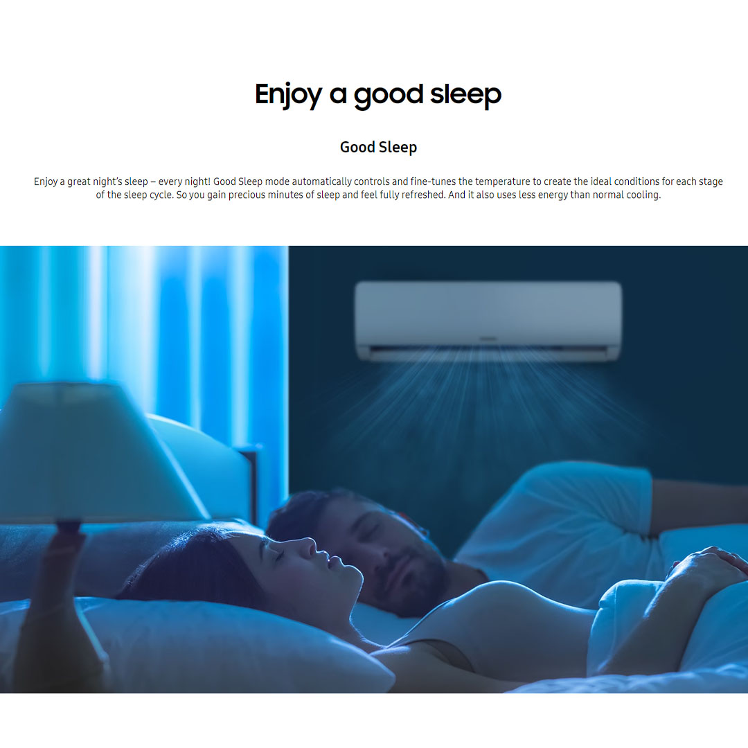 SAMSUNG 2HP R32 S-Essential Non-Inverter Wall Mount Air Conditioner AR18BGHQABUNME/AR18BGHQABUXME | Long-Lasting Cooling | HD Filter | Fast Cooling | DuraFin+ | R32 Refrigerant | Fan Mode | Air Conditioner with 1 Year Warranty