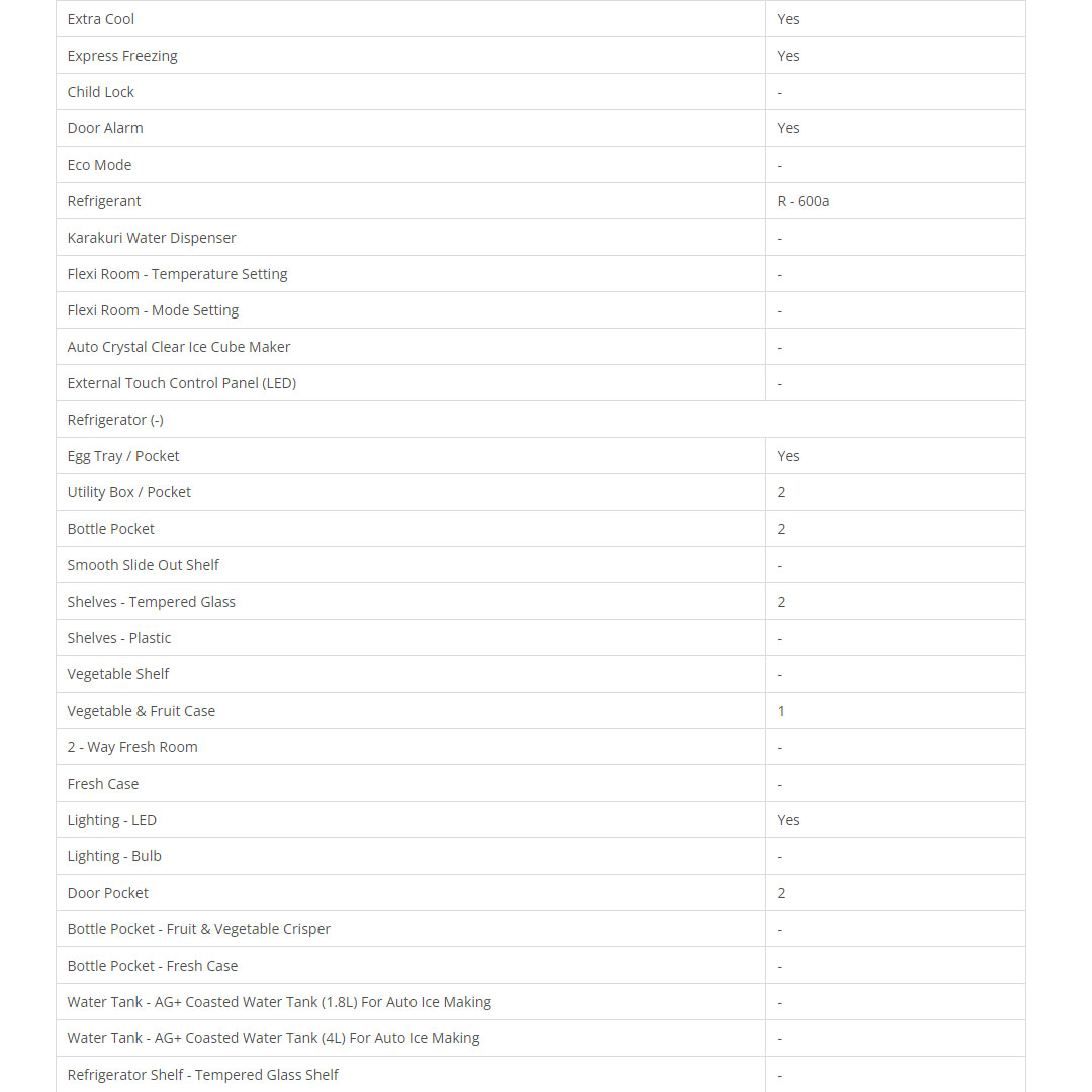SHARP 440L 2 Doors Top Mount J-Tech Inverter Pelican Refrigerator SJP498GK |  J-Tech Inverter Technology | Internal Temperature Control | Extra Cool | Express Freezing | Child Lock | Door Alarm | Ice Maker | Refrigerator with 1 Year Warranty