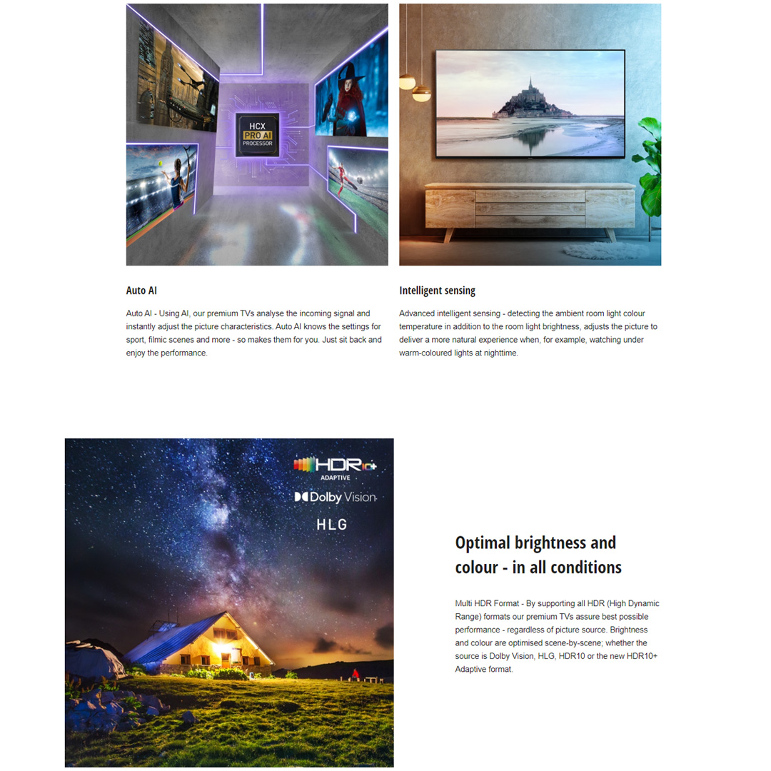 Panasonic 48" OLED 4K HDR Smart LED TV TH-48LZ1000K | Dolby ATMOS | Enjoy Smarter Entertainment | Big Screen 4K OLED Gaming Action | Smart TV With 1 Year Warranty