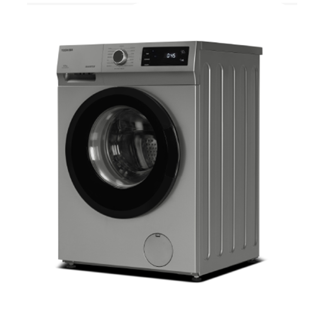 TOSHIBA 11KG/7KG Front Load THE GREATWAVES Real Inverter Washer Dryer TWD-BJ120M4M(SK) | 12 Programs | Child Lock | Temperature Selection | Washer Dryer with 2 Years Warranty