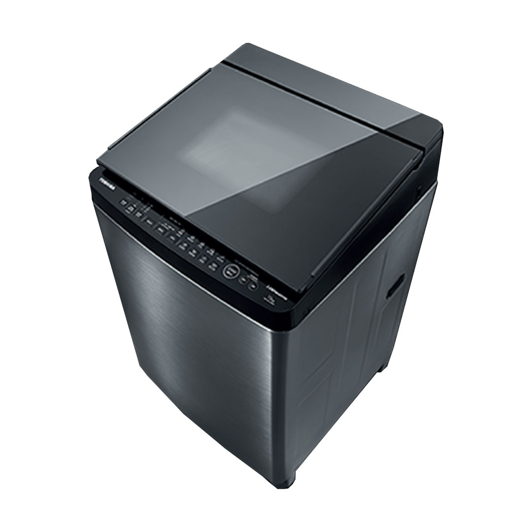 TOSHIBA 16KG Top Load Inverter Washing Machine AW-DUG1700WM(SS) | S-DD Inverter | Duo-Active Roller | Washing Machine with 2 Year General & 13 Year Motor Warranty