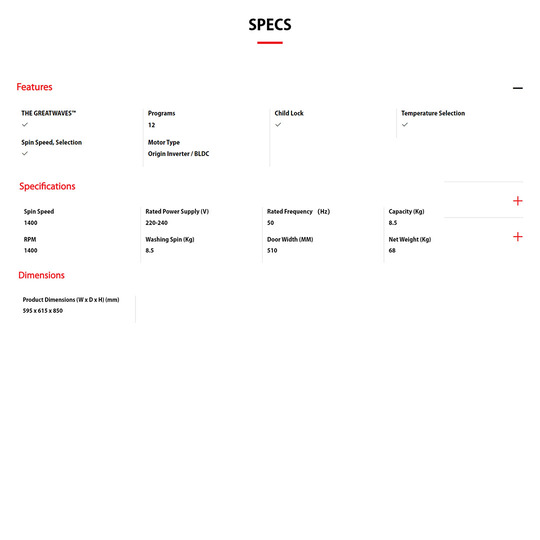 Toshiba 8.5KG Front Load Washer TW-BK95G4M(SK) |  Steam | CycloneMix | THE GREATWAVES | Child Lock | 12 Programs | Origin Inverter | Ultra Fine Bubble | Load Washer with 2 Year General & 10 Year Motor Warranty