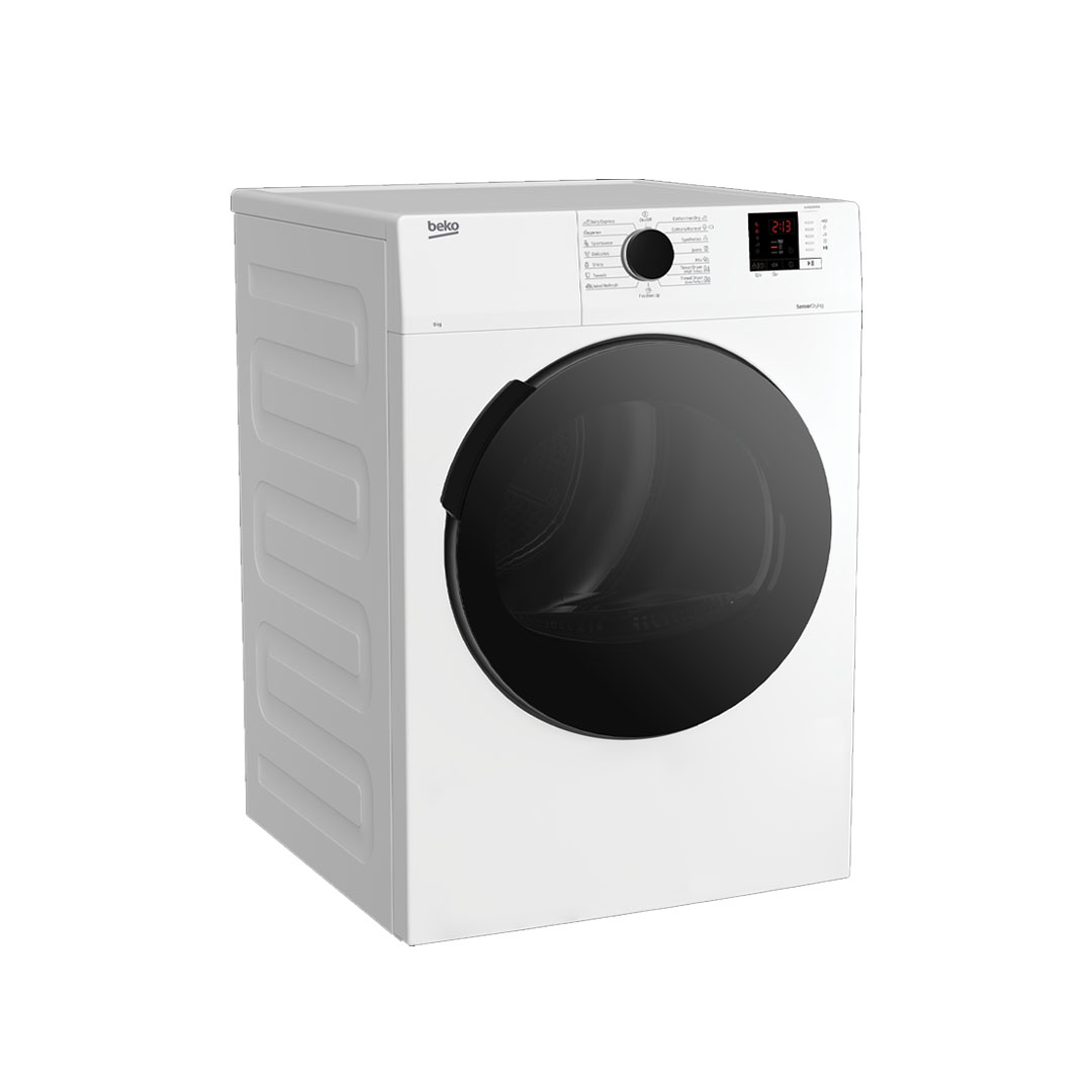 Beko 9KG Air Vented Tumble Dryer DA9112RX0W | AquaWave | OptiSense Sensor Drying | Child Lock | Reverse Drum Action | Dryer with 2 Year Warranty