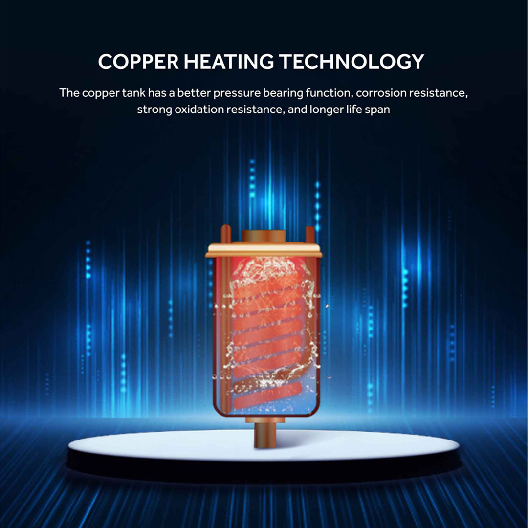 HAIER 3950W DC Inverter Pump Water Heater EI39HP1M(W) | Copper Heating Technology | 11 Safety Features | ABT 99.9% | Water Heater with 2 Year Warranty