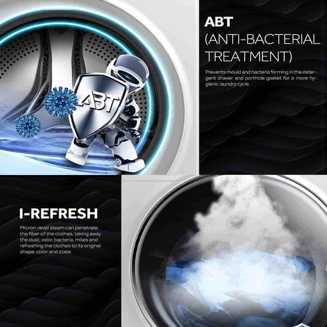 HAIER 9KG Heat Pump Dryer HD90-A2979 | I-Refresh | ABT | I-Time | LED Display | Child Lock | Sensor Dry | Dryer with 2 Years Warranty