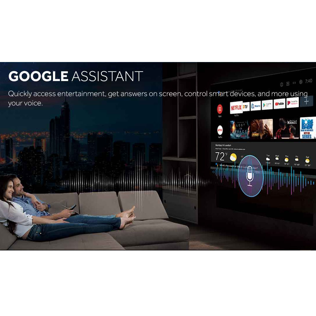 HAIER 43" FHD Android TV H43K66FG PLUS | 4K UHD Resolution | Built in Chromecast | YouTube | Netflix |  Google Playstore | Android TV with 2 Year Warranty