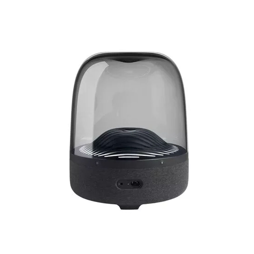 Harmon Kardon Portable Bluetooth Home Speaker Aura Studio 3 | Exceptional 360 Degree Sound | Ambient Light | Wireless Bluetooth | Speaker with 1 Year Warranty