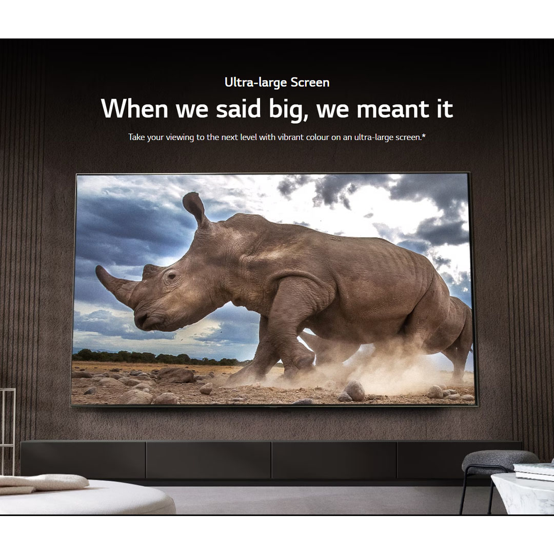 LG 65" QNED 4K UHD Smart TV 65QNED81SRA | α7 AI Processor 4K Gen6 | HDR10 | webOS 23 | HDMI | USB | Smart TV with 2 Year Warranty