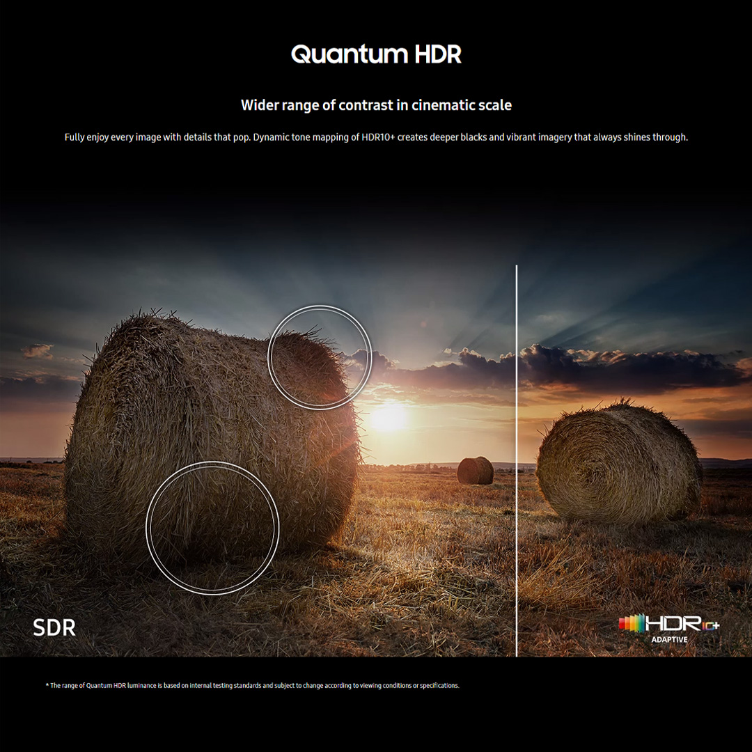 SAMSUNG 55" 4K UHD Smart QLED TV QA55Q70CAKXXM | Tizen™ Smart TV | Web Browser | Smart Hub | SmartThings | HDR | HDMI | Smart TV with 2 Year Warranty