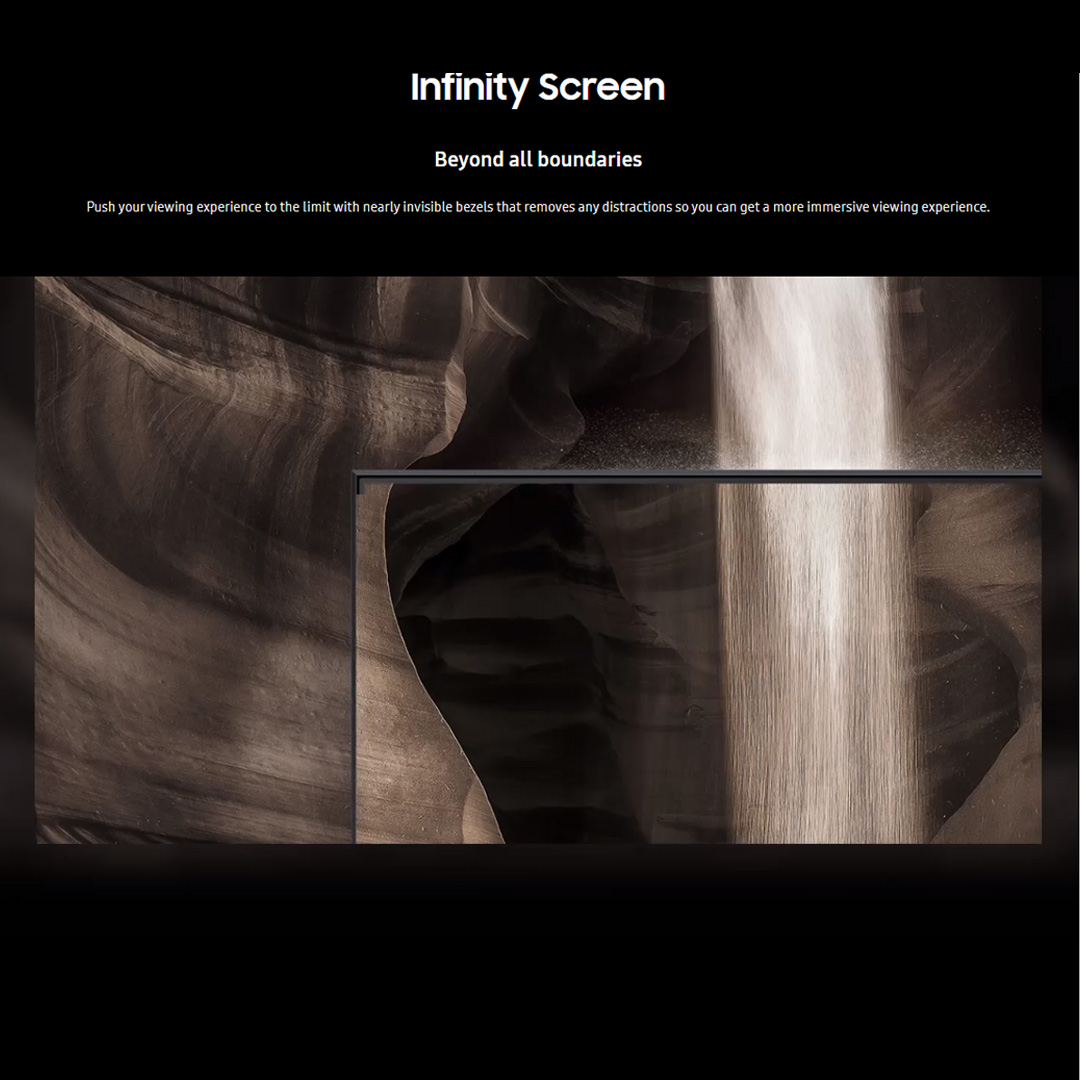 SAMSUNG 65" 8K UHD Smart QLED TV QA65QN900CKXXM | Infinity Screen | Dolby Atmos | Smart Hub | SmartThings | HDR | HDMI | Smart TV with 2 Year Warranty