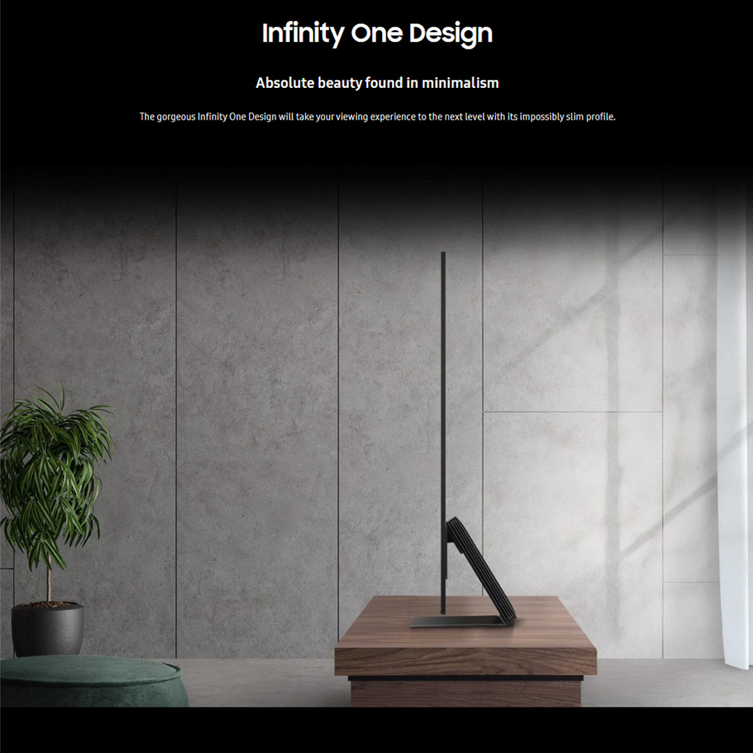 SAMSUNG 77" 4K UHD Smart OLED TV QA77S95CAKXXM | Infinity One Design | Dolby Atmos | Smart Hub | SmartThings | HDR | HDMI | Smart TV with 2 Year Warranty