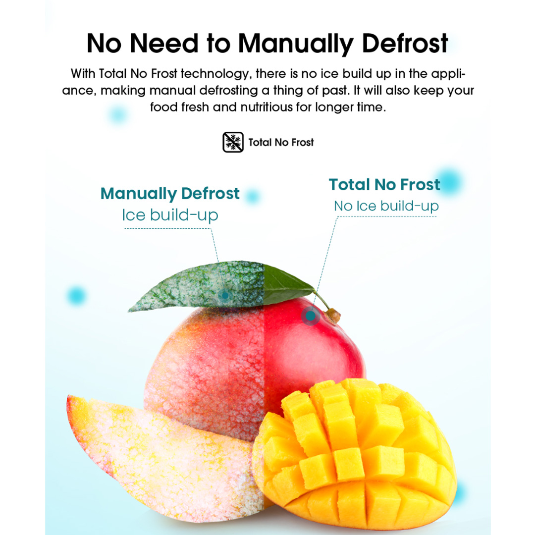 HISENSE 500L 2 Doors Top Mount Durable Inverter Refrigerator RT549N4AW-MBU | Multi Air Flow | Deodorizing Filter | Moisture Fresh Crisper | Durable Inverter | LED Lighting | Removable Twist Ice Maker | Refrigerator with 3 Year Warranty