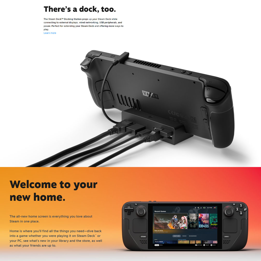 Steam Deck 64GB/256GB/512GB (Global Version) | Bluetooth 5.0 Steam Deck 64GB/256GB/512GB (Global Version) | Bluetooth 5.0