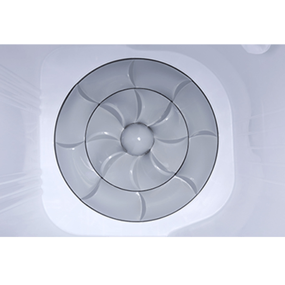 TOSHIBA 11KG Semi-Auto Washing Machine White VH-J120MM | UltraSpin | Double Water Inlets for Wash & Spin | Cassette Lint Filter | High Blades Pulsator | Washing Machine with 2 Year General Warranty