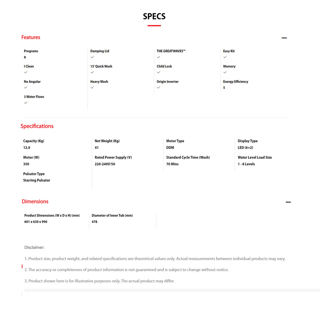 TOSHIBA 12KG Greatwaves Washer AW-DUK1300KM(SG) | Multi Programs | Tub Clean | Easy Kit | No Angular Design | Damping Lid | Child Lock | Heavy Wash | I Clean | Easy Kit | Washing Machine with 2 Year General & 3 Year Panel & 13 Year Motor Warranty