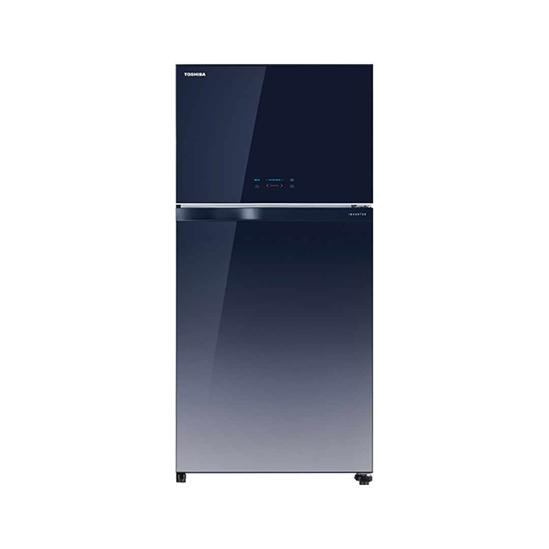 TOSHIBA 610L 2 Doors Inverter Duo Hybrid Refrigerator Gradient GR-AG58MA(GG) | Energy Saving with Inverter Compressor | Ag+ BIO Deodorizer | LED HYBRID Deodorizer | Auto Ice Maker | ECO Mode | Refrigerator with 1 Year Warranty