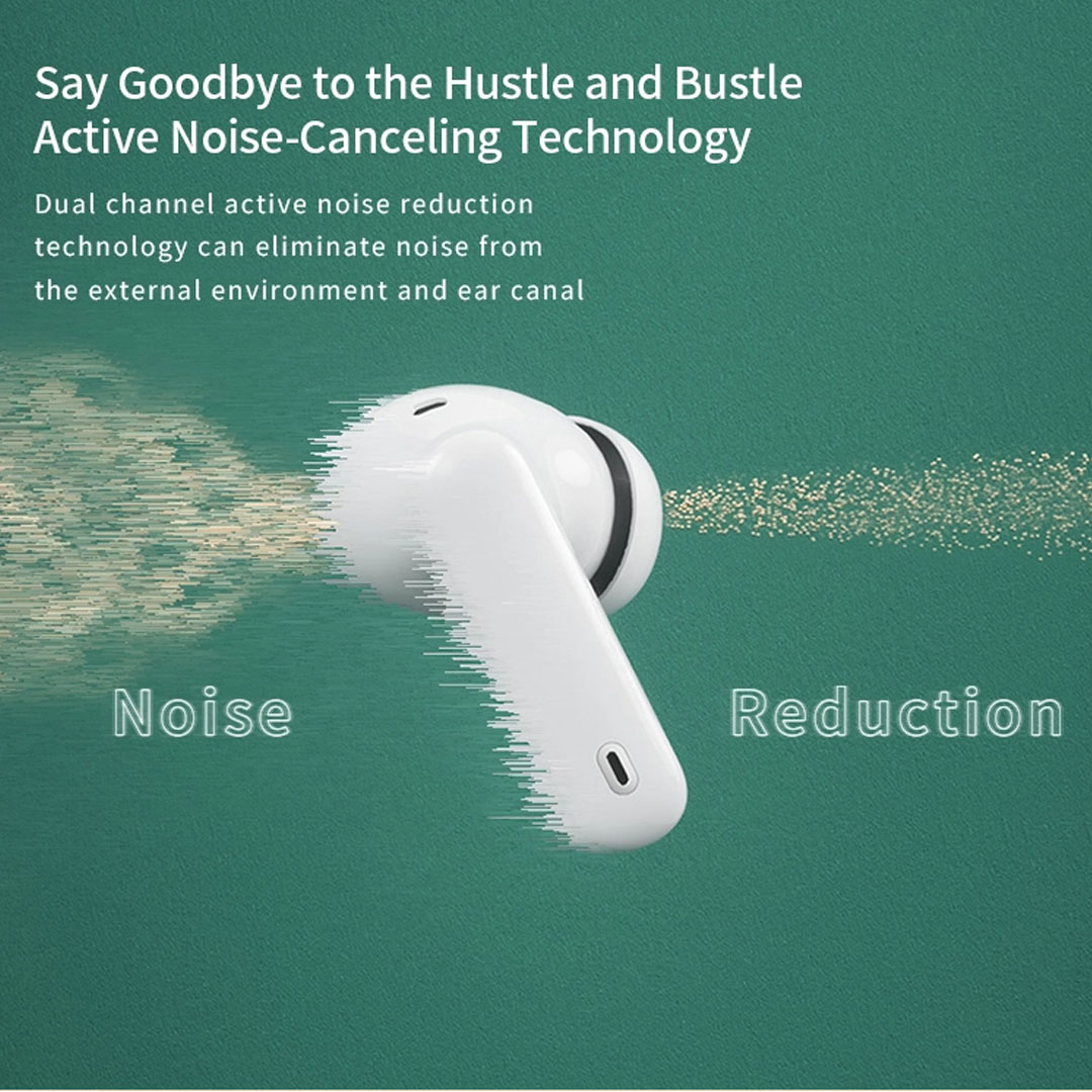 TWS Wireless Earphones A40PRO | Active Noise Canceling | IPX4 Waterproof | Bluetooth 5.1 | Earphone with 1 Year Warranty