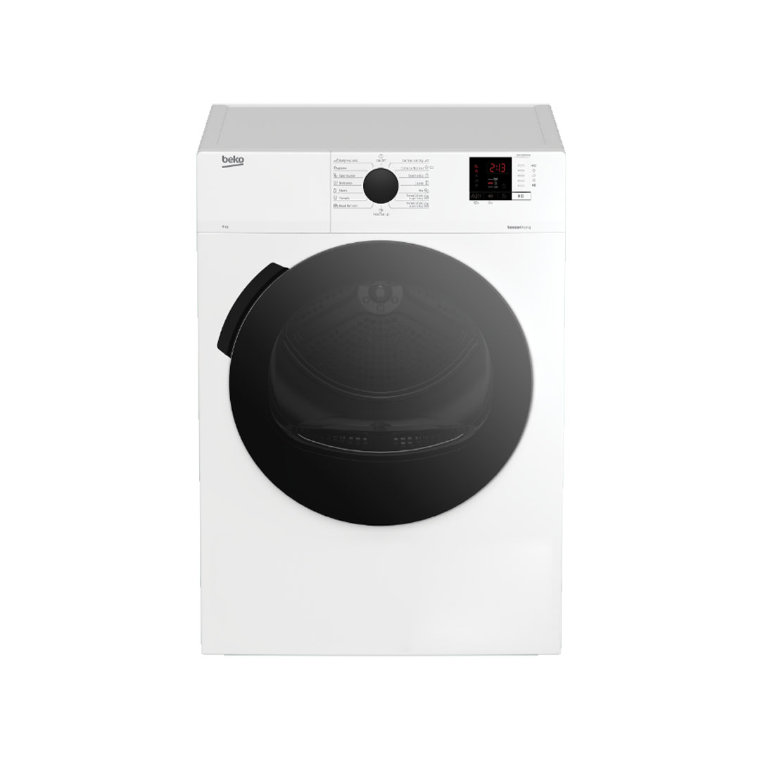 Beko 9KG Air Vented Tumble Dryer DA9112RX0W | AquaWave | OptiSense Sensor Drying | Child Lock | Reverse Drum Action | Dryer with 2 Year Warranty