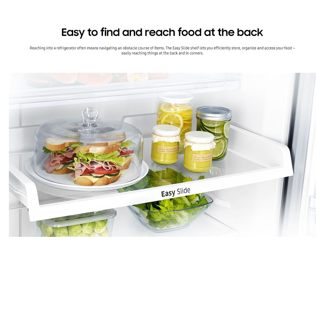 SAMSUNG 620L 2 Doors Top Mount Digital Inverter Refrigerator with Twin Cooling Plus RT53K6651SL/ME  | Power Freeze | Power Cool | Water Dispenser | Twin Cooling Plus™ | Refrigerator with 1 Year Warranty