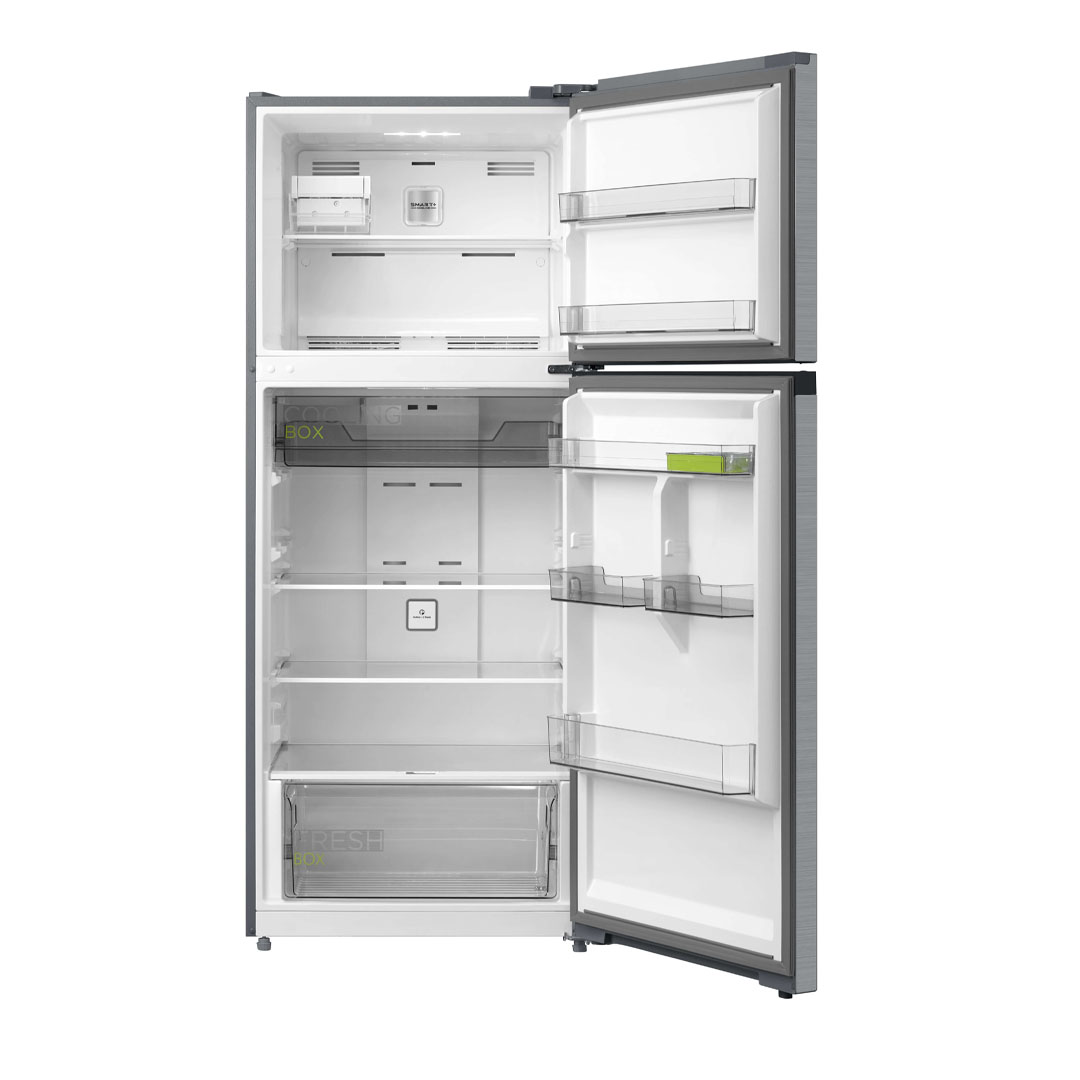 Midea 490L 2 Doors Inverter Top Mount Refrigerator MDRT580MTB46-MY | Inverter Quattro | Active-C Fresh | Big Cooling Zone | Big Ice Tray | Smart Sensor | Electronic Control | Highlight LED | Refrigerators with 1 Year Warranty