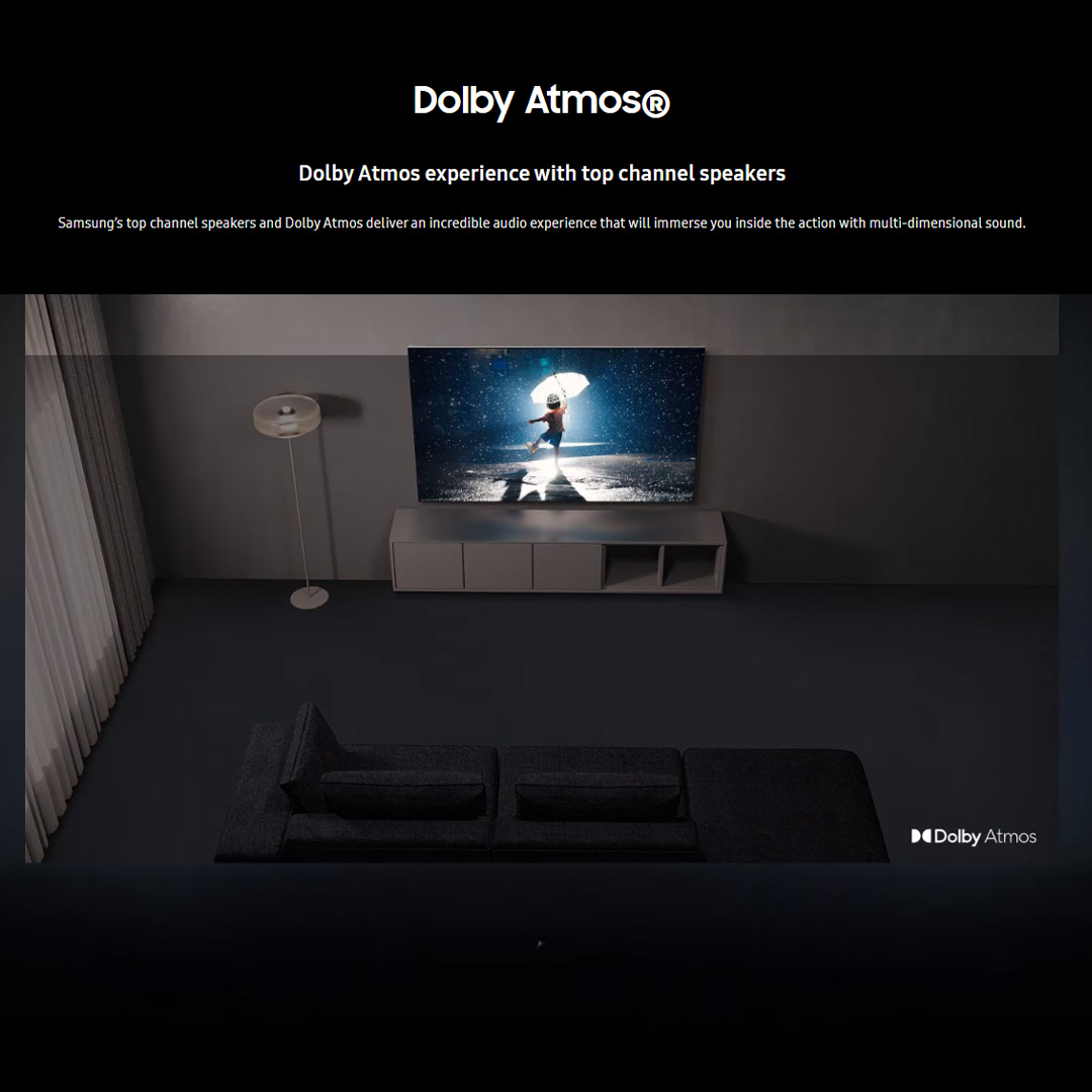 SAMSUNG 65" 4K UHD Smart NEO QLED TV QA65QN95CAKXXM | Dolby Atmos® | Tizen™ Smart TV | Web Browser | SmartThings | App Casting | Smart TV with 2 Year Warranty