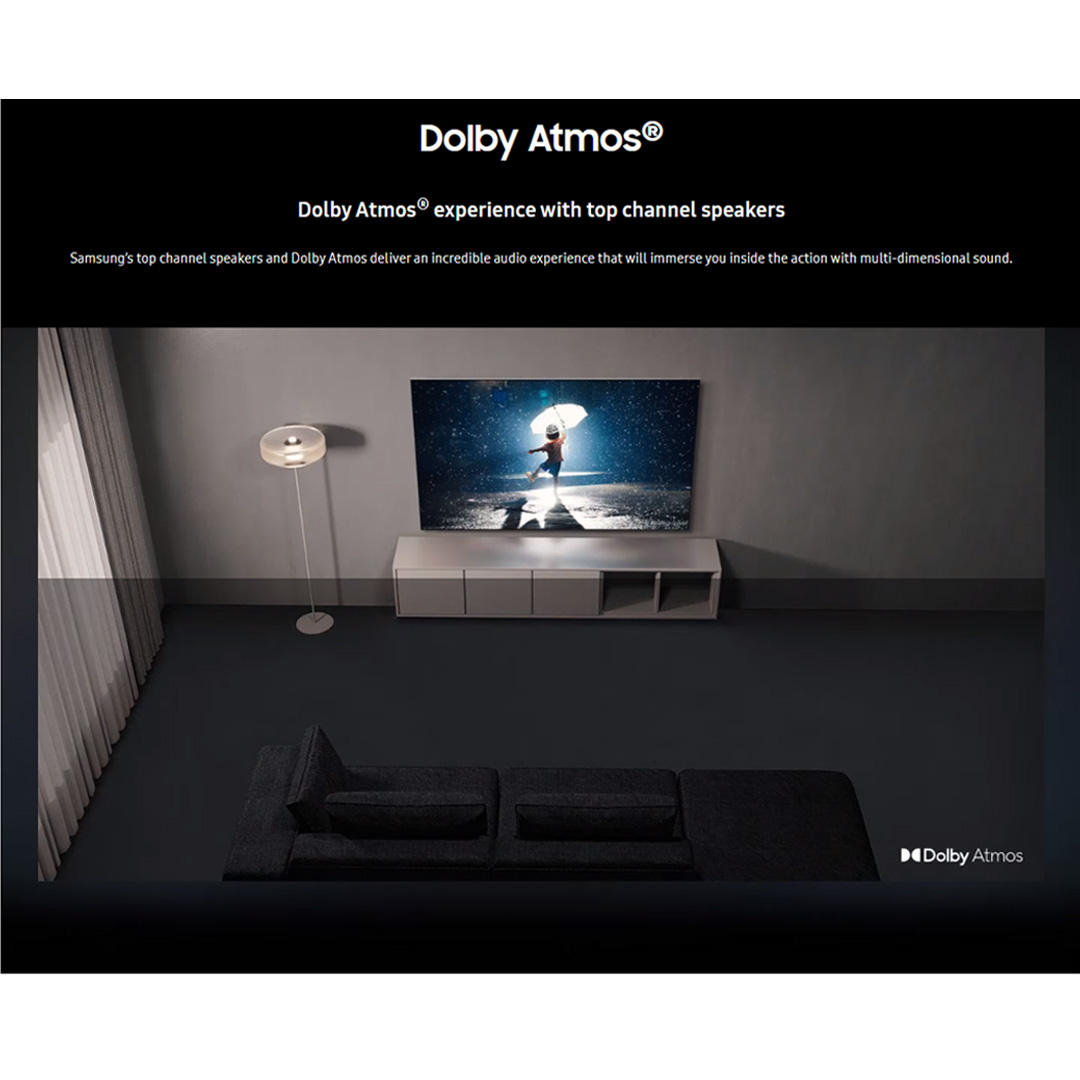 SAMSUNG 85" 8K UHD Smart QLED TV QA85QN800CKXXM | Anti Reflection | Dolby Atmos | Smart Hub | SmartThings | HDR | HDMI | Smart TV with 2 Year Warranty