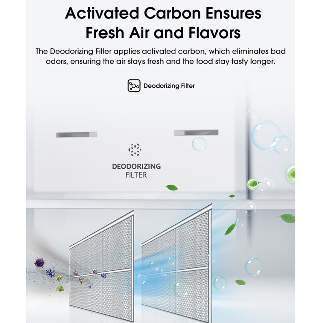 HISENSE 500L 2 Doors Top Mount Durable Inverter Refrigerator RT549N4ABU | Multi Air Flow | Deodorizing Filter | Moisture Fresh Crisper | Durable Inverter | LED Lighting | Removable Twist Ice Maker | Refrigerator with 3 Year Warranty