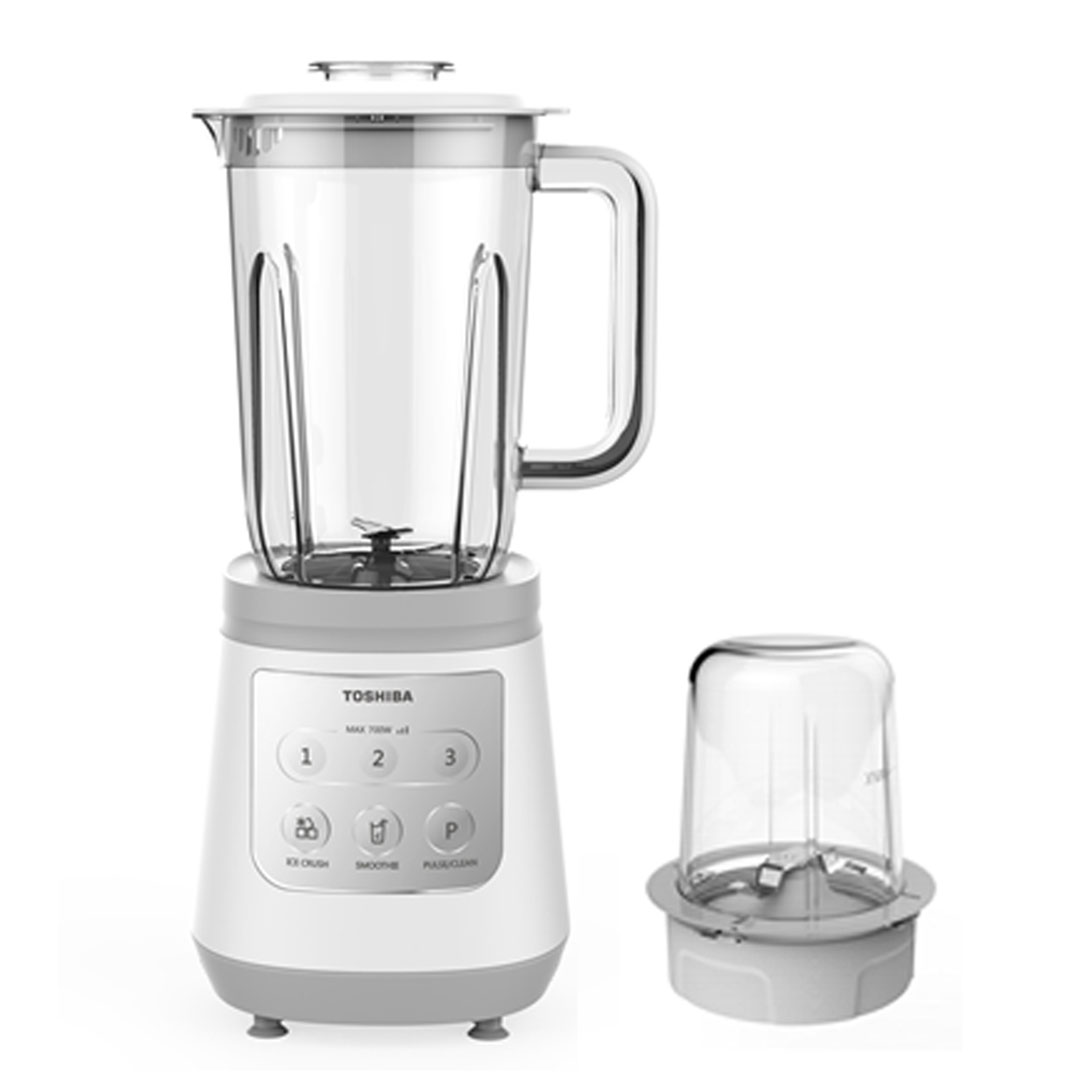 TOSHIBA 2L Jug Blender BL-70PR1NMY | 700W motor | 3 Speed | Ice Crush Function | Jigsaw 6-point Blade | Blender with 1 Year Warranty