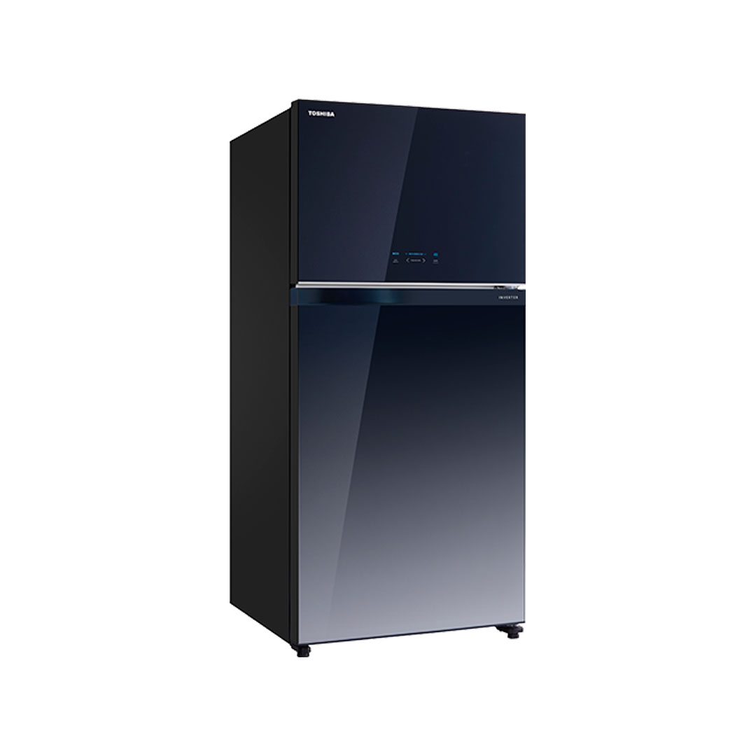 TOSHIBA 610L 2 Doors Inverter Duo Hybrid Refrigerator Gradient GR-AG58MA(GG) | Energy Saving with Inverter Compressor | Ag+ BIO Deodorizer | LED HYBRID Deodorizer | Auto Ice Maker | ECO Mode | Refrigerator with 1 Year Warranty