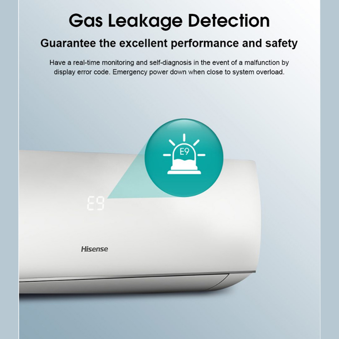 HISENSE 2HP R32 Inverter Wall Mount Air Conditioner AI20KAGS | App Control | Auto Clean | Fast Cooling | Energy Saving Up T0 38% | Air Conditioner with 2 Years Warranty