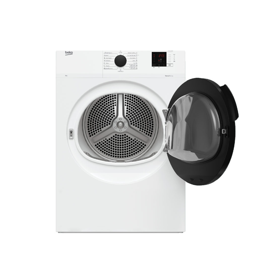 Beko 9KG Air Vented Tumble Dryer DA9112RX0W | AquaWave | OptiSense Sensor Drying | Child Lock | Reverse Drum Action | Dryer with 2 Year Warranty