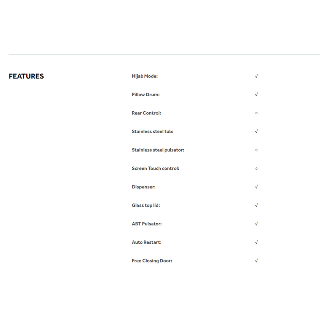 HAIER 14KG Top Load Washing Machines HWM140-826S5 | Hijab Mode | Pillow Drum | Dispenser | Glass Top Lid | ABT Pulsator | Auto Restart | Free Closing Door | Washing Machine with  2 Year Warranty