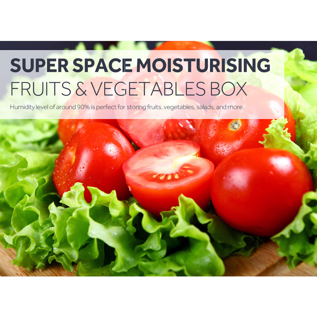 HAIER 284L 2 Doors Glass Series Top Mount Twin Inverter Refrigerator HRF-318IHG | 5-in-1 Navi Cooling Mode  | 360º Precise Cooling | Door Pocket | Humidity Control | Ice Maker | LED Controller | Refrigerators with 2 Year Warranty