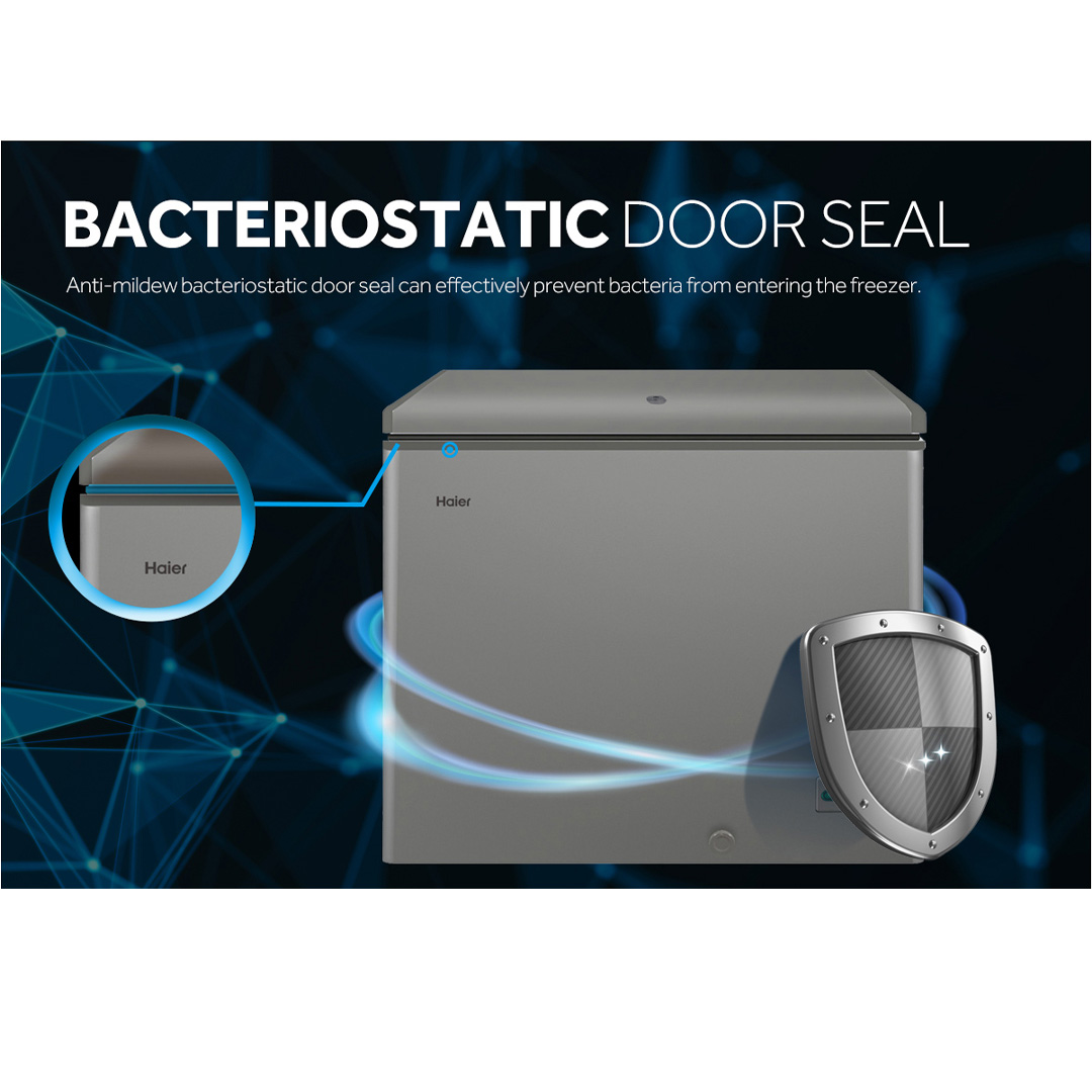 HAIER 535L 6-in 1 Convertible Chest Freezer BD-568HP |  Interior LED Light | Fast Freezing Mode | PCM Metal Inner Plate | Chest Freezers With 2 Years Warranty